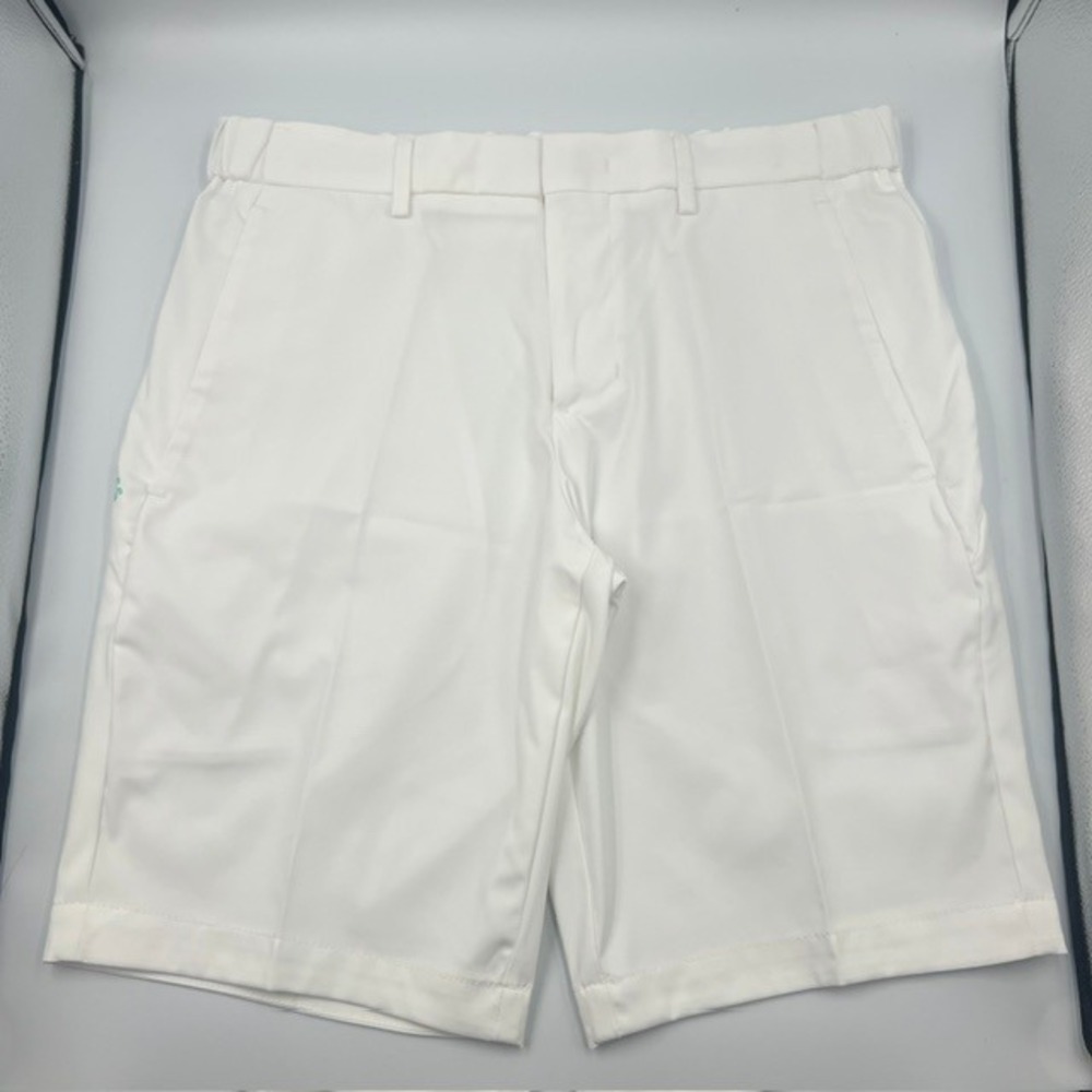 Hugo Boss Men's 10" White Water Repellent Technical Golf Shorts Size 30